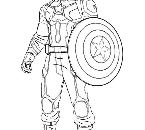 Captain America Civil War Free Coloring Pages Images To Print