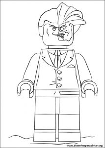 Lego Batman Movie free coloring pages to print