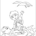 Go Diego Go free printable coloring pages
