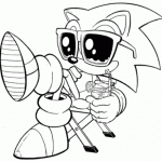 SONIC the Hedgehog free printable coloring pages