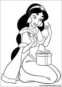 Disney Princess Christmas printable coloring pages – Colorpages.org