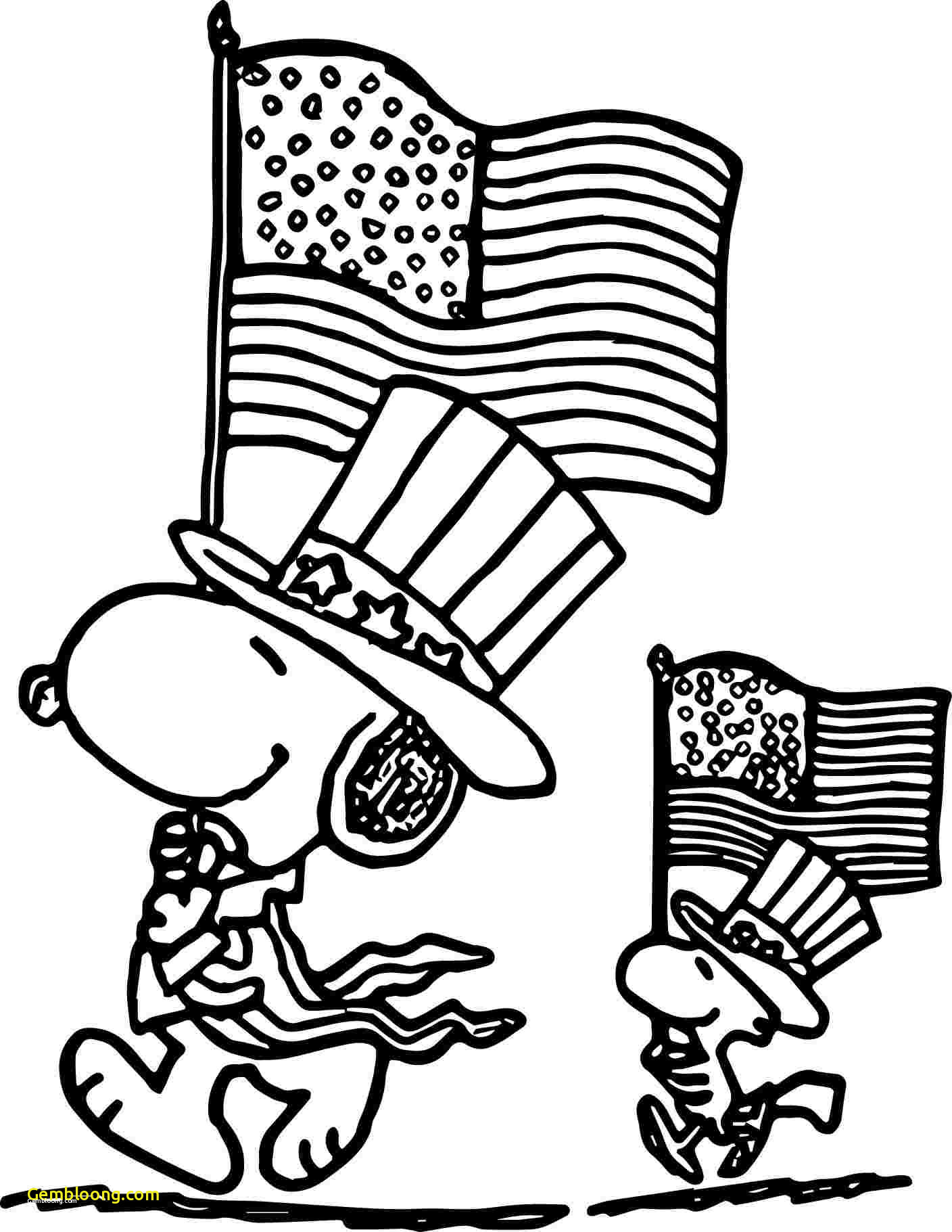 4th of July Independence Day free coloring pages