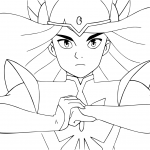 She-ra and the princess of power, printable coloring pages to color and print